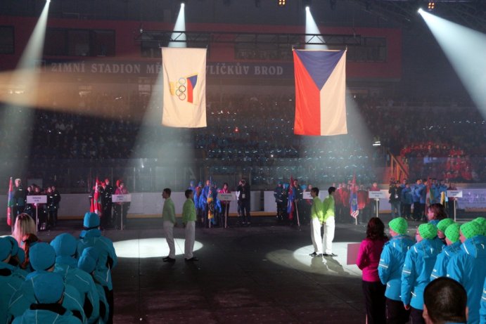 Fotografie za zahajovacího ceremoniálu