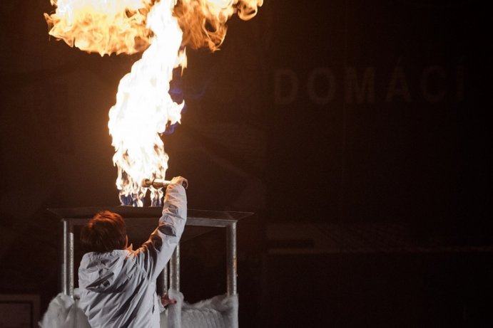 Fotografie za zahajovacího ceremoniálu