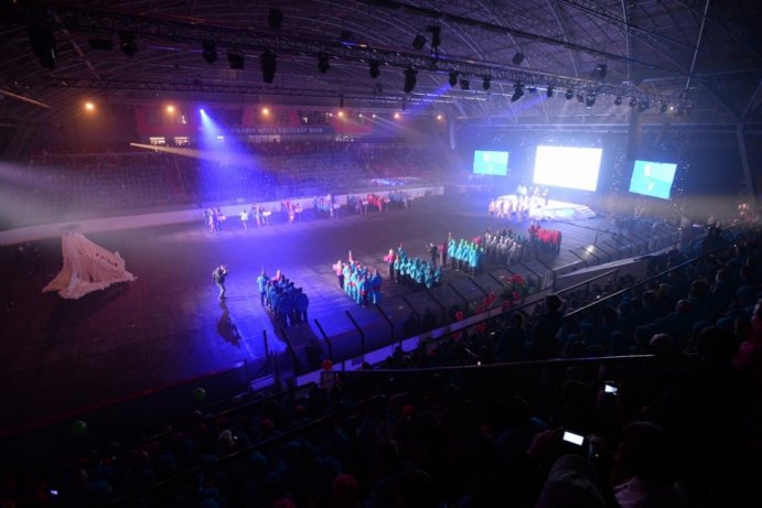 Fotografie za zahajovacího ceremoniálu