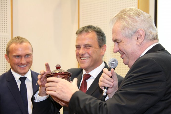 Prezident Zeman zahájil třídenní návštěvu Olomouckého kraje