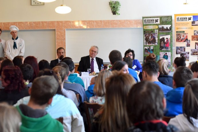 Druhý den prezidentské návštěvy v Olomouckém kraji - 14.5.2015