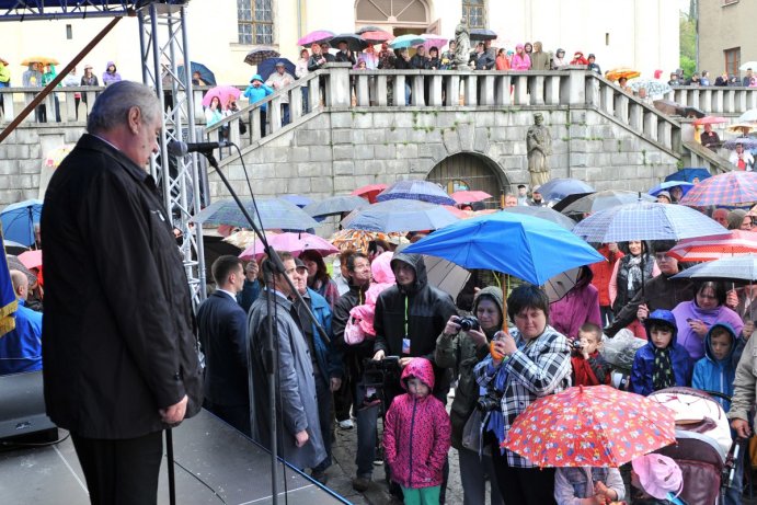 Druhý den prezidentské návštěvy v Olomouckém kraji - 14.5.2015