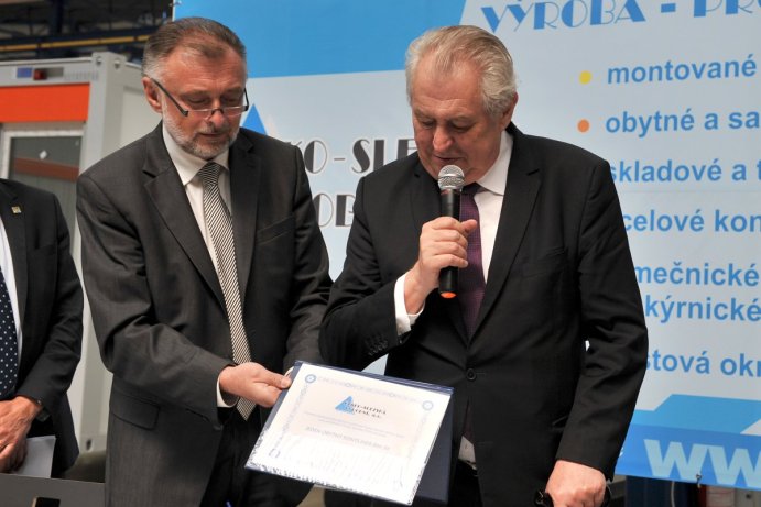 Druhý den prezidentské návštěvy v Olomouckém kraji - 14.5.2015