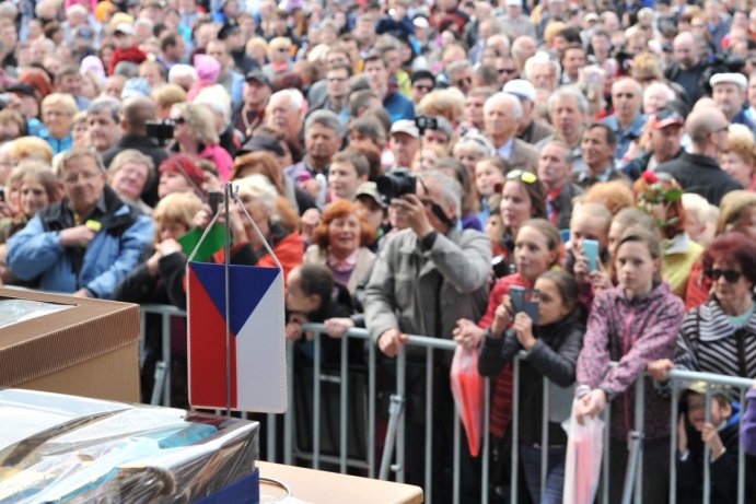 Druhý den prezidentské návštěvy v Olomouckém kraji - 14.5.2015