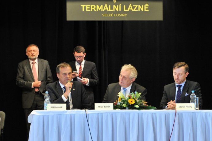 Třetí a závěrečný den prezidentské návštěvy v Olomouckém kraji, 15.5.2015