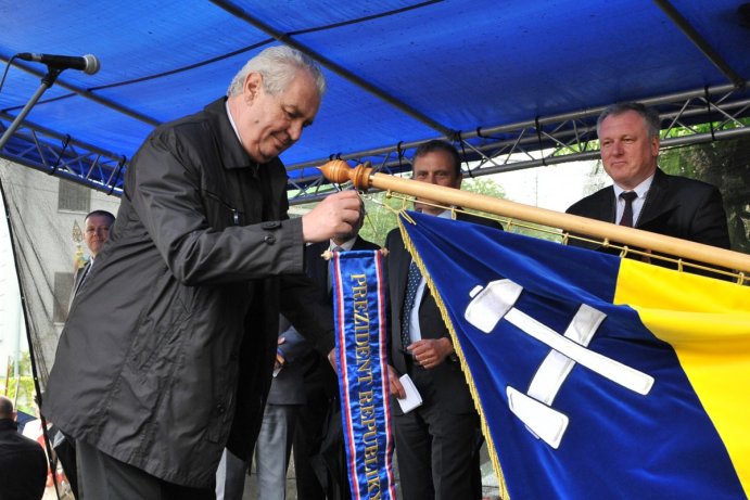 Oficiální návštěva prezidenta Zemana v Olomouckém kraji, den druhý