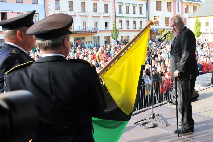 Oficiální návštěva prezidenta Zemana v Olomouckém kraji, den druhý