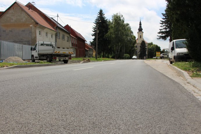 Průtah Výšovicemi na Prostějovsku otevřen