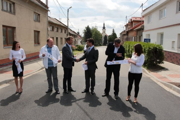 Průtah Výšovicemi na Prostějovsku otevřen