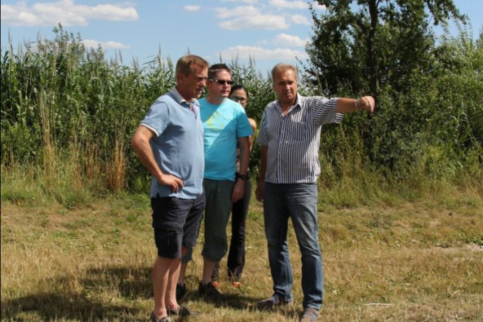 Hejtman Rozbořil navštívil zemědělské družstvo v Bohuňovicích