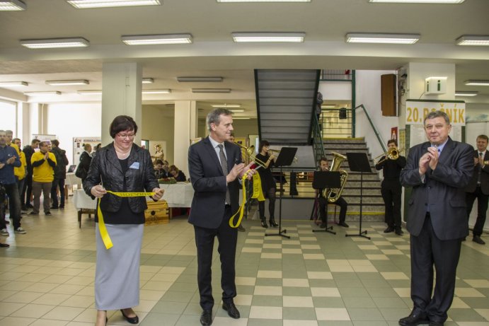 Hejtman zahájil jubilejní ročník prezentace středních škol Scholaris