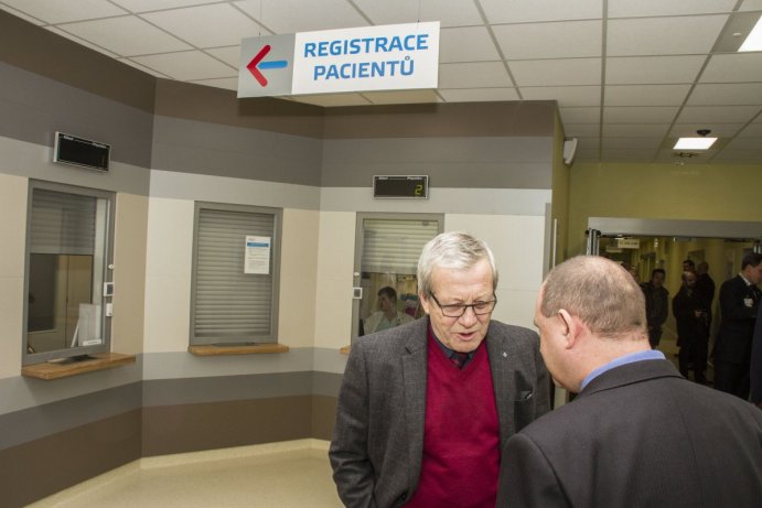 Hejtman otevřel zrekonstruovaný pavilon radiodiagnostiky v přerovské nemocnici 