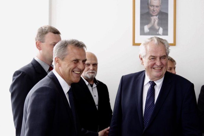 Prezident Miloš Zeman zahájil třídenní návštěvu Olomouckého kraje