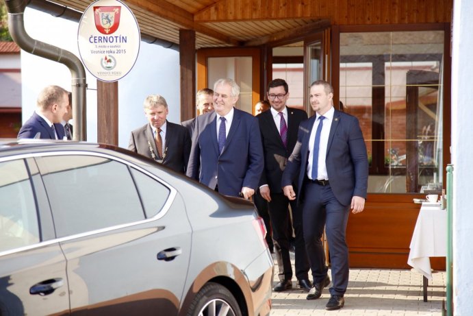 Prezident Miloš Zeman zahájil třídenní návštěvu Olomouckého kraje