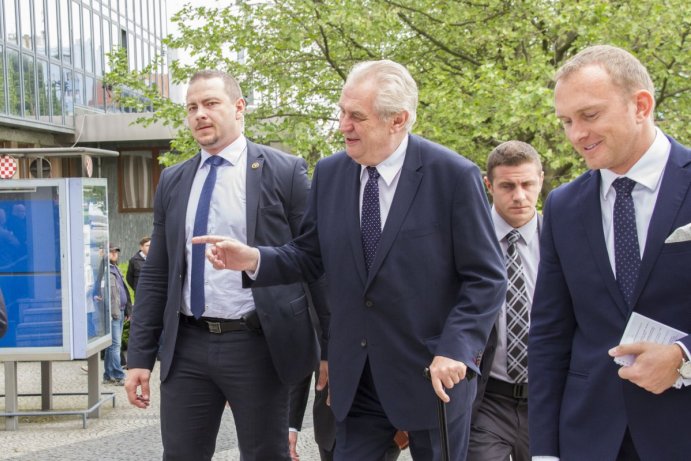 Prezident Miloš Zeman zahájil třídenní návštěvu Olomouckého kraje