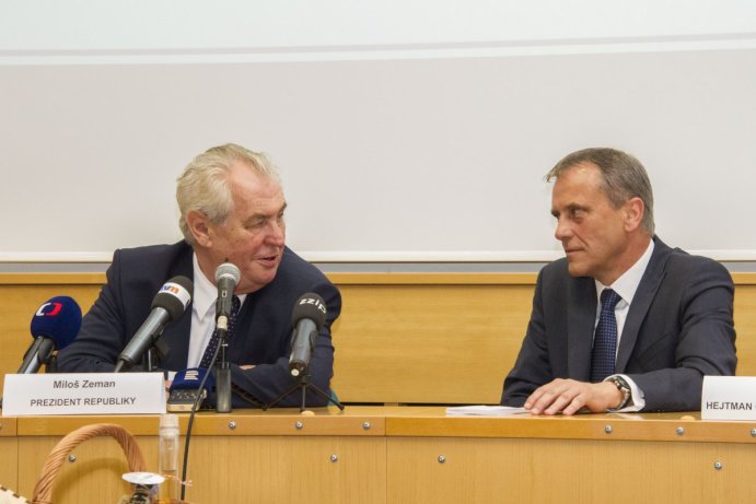 Prezident Miloš Zeman zahájil třídenní návštěvu Olomouckého kraje