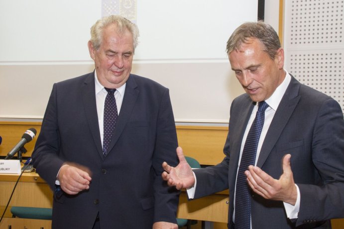 Prezident Miloš Zeman zahájil třídenní návštěvu Olomouckého kraje