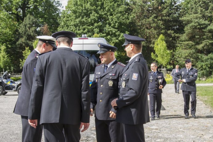 Policie v Olomouckém kraji ocenila ty nejlepší ze svých řad