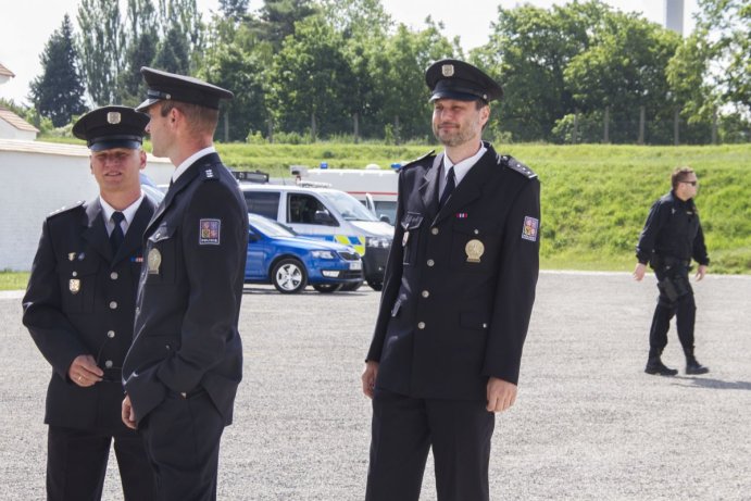 Policie v Olomouckém kraji ocenila ty nejlepší ze svých řad