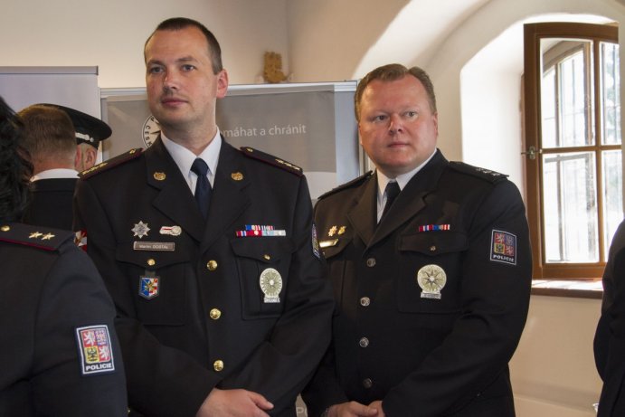 Policie v Olomouckém kraji ocenila ty nejlepší ze svých řad