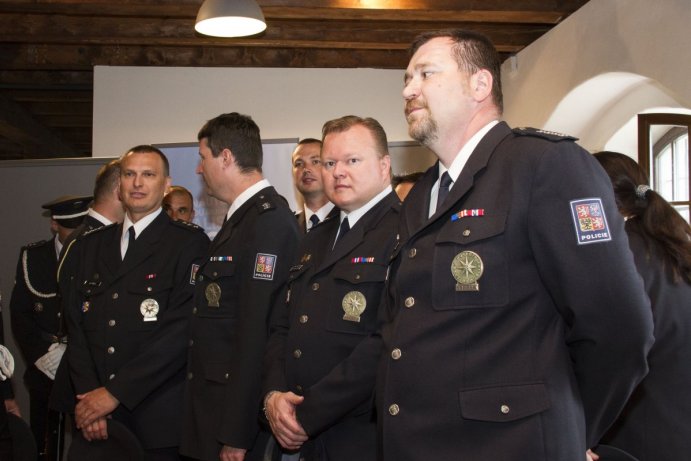 Policie v Olomouckém kraji ocenila ty nejlepší ze svých řad