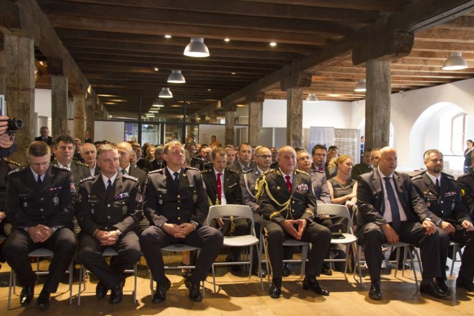 Policie v Olomouckém kraji ocenila ty nejlepší ze svých řad