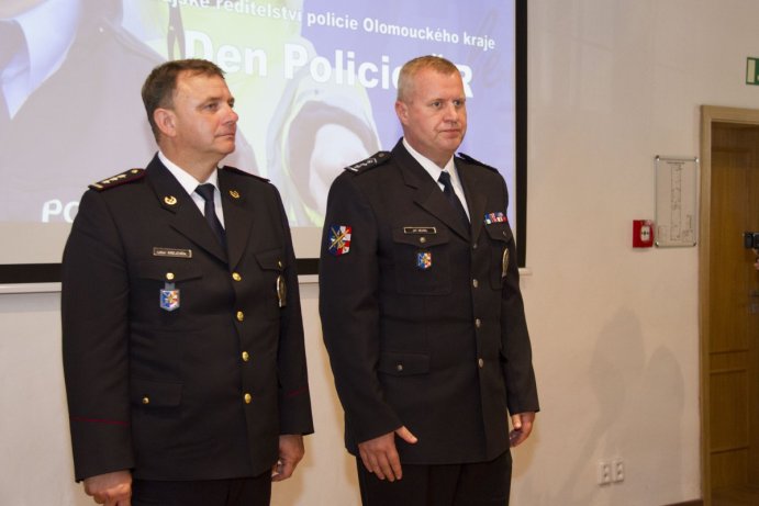 Policie v Olomouckém kraji ocenila ty nejlepší ze svých řad