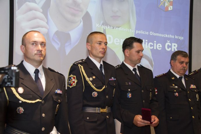 Policie v Olomouckém kraji ocenila ty nejlepší ze svých řad