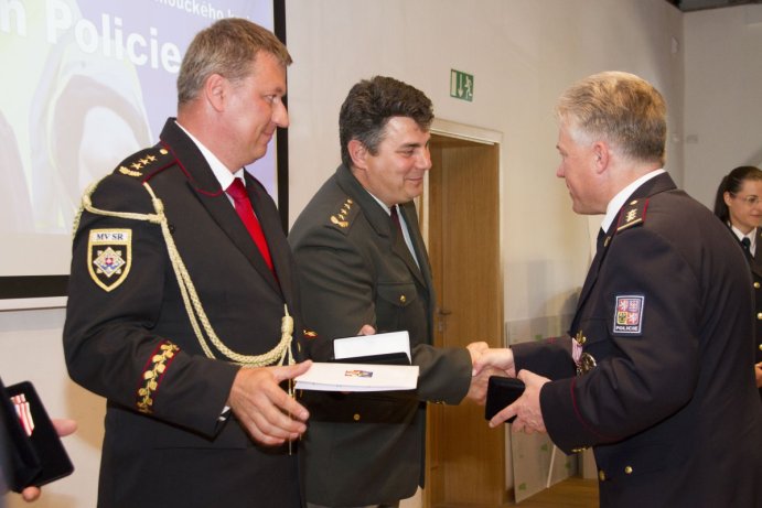 Policie v Olomouckém kraji ocenila ty nejlepší ze svých řad