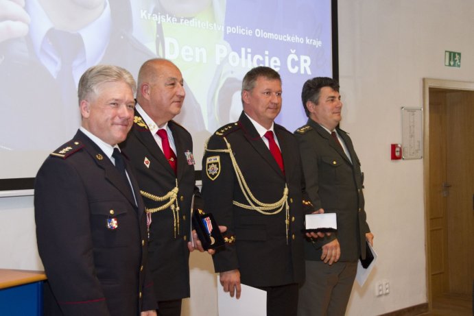 Policie v Olomouckém kraji ocenila ty nejlepší ze svých řad