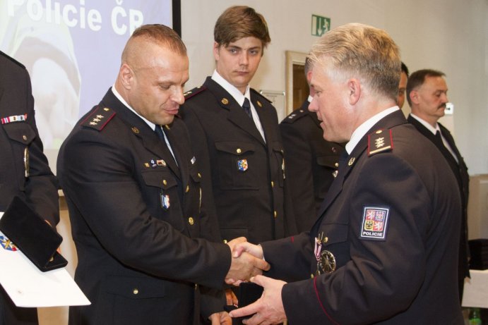 Policie v Olomouckém kraji ocenila ty nejlepší ze svých řad