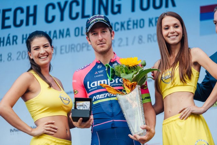 Czech Cycling Tour vyhrál Ital Ulissi, nejlepším z domácích jezdců je Karel Hník na čtvrtém místě