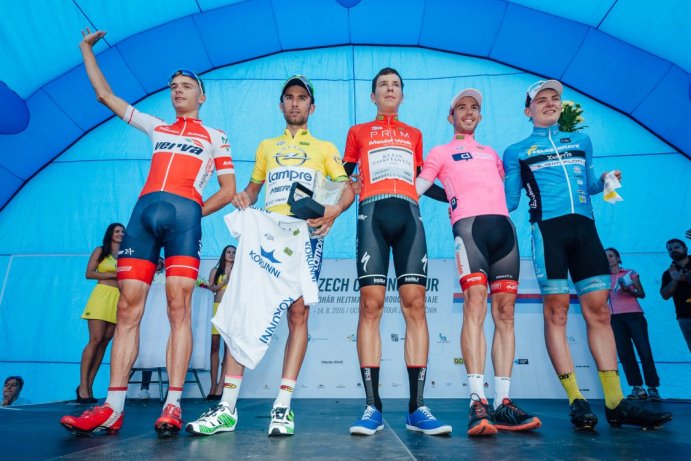 Czech Cycling Tour vyhrál Ital Ulissi, nejlepším z domácích jezdců je Karel Hník na čtvrtém místě