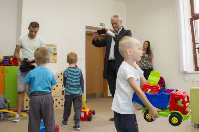 Krajská mateřská škola dnes otevřela druhou třídu