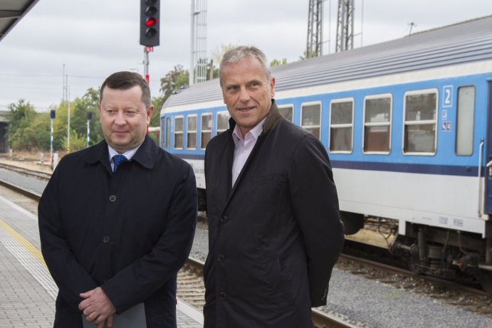 Legiovlak poprvé přijíždí do Olomouckého kraje