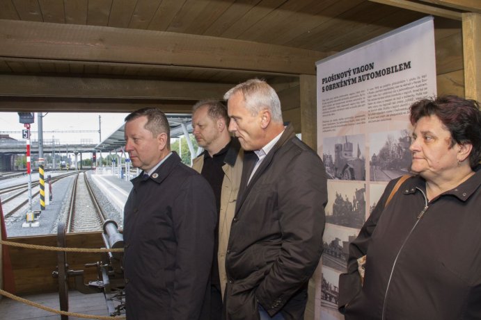 Legiovlak poprvé přijíždí do Olomouckého kraje