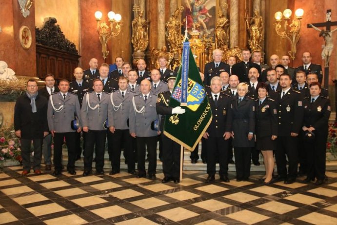  Náměstek hejtmana Olomouckého kraje Jiří Zemánek se zúčastnil mše za Policii ČR 