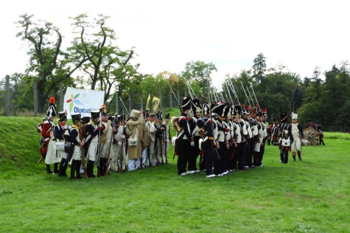 Korunní pevnůstka v Olomouci hostila Olmütz 1813