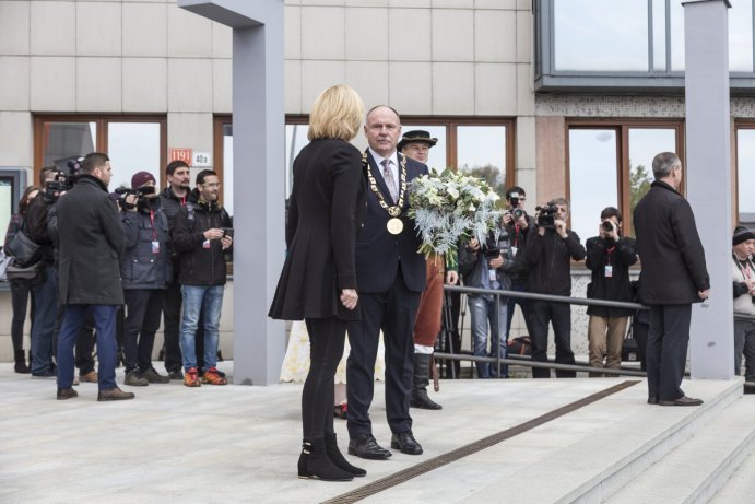 Prezident Miloš Zeman zahájil návštěvu Olomouckého kraje