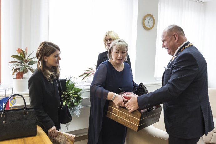 Prezident Miloš Zeman zahájil návštěvu Olomouckého kraje