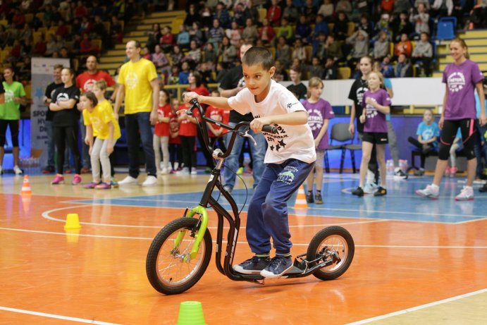 Sportovní událost podpořila děti i hendikepované