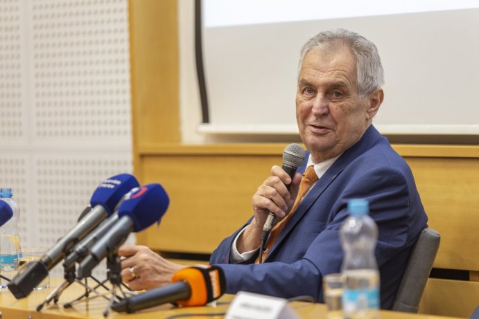 Prezident Miloš Zeman na návštěvě v Olomouckém kraji