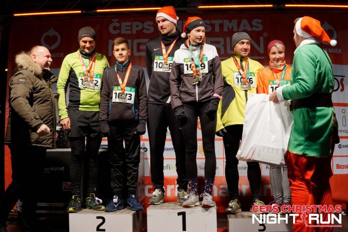 ČEPS Christmas Night Run 2018 