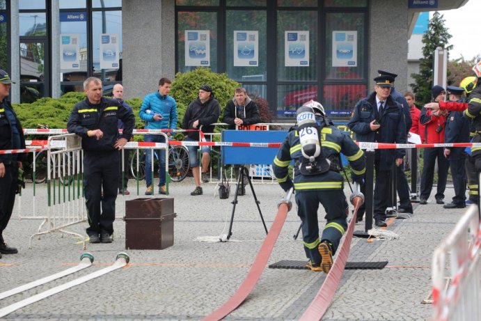 Náměstek hejtmana Dalibor Horák zahájil soutěž o nejtvrdšího hasiče