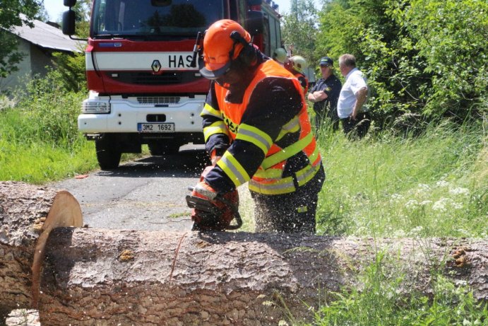 Cvičení Orkán prověřilo záchranáře