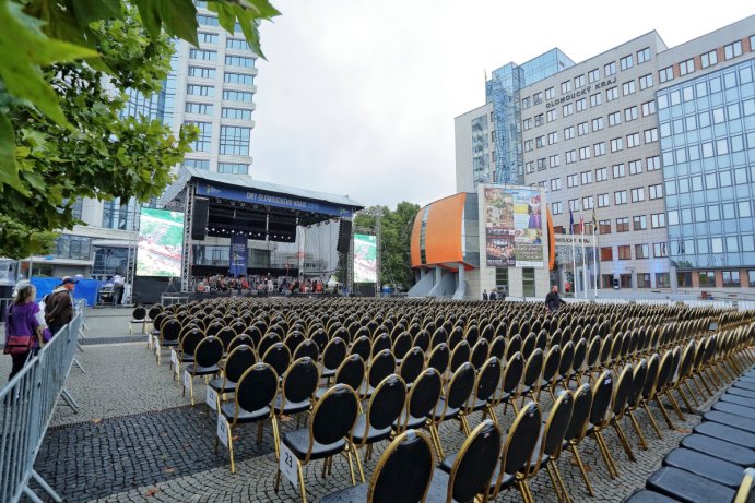 Dny Olomouckého kraje završil slavnostní Open air koncert moravské filharmonie