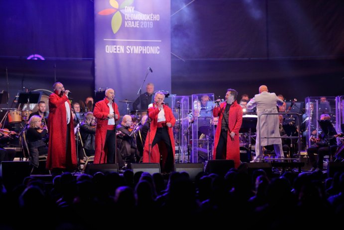 Dny Olomouckého kraje završil slavnostní Open air koncert moravské filharmonie