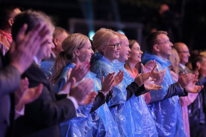 Dny Olomouckého kraje završil slavnostní Open air koncert moravské filharmonie