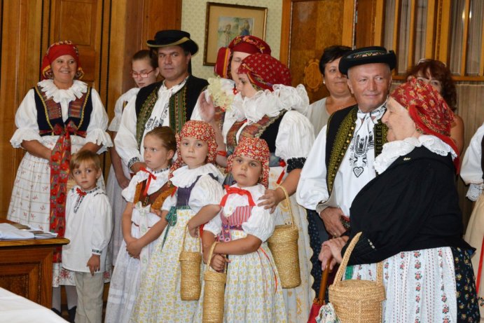 Hejtman Ladislav Okleštěk se zúčastnil Prostějovských hanáckých slavností    Foto: MmPv