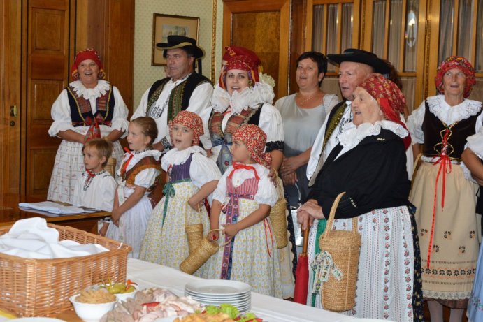 Hejtman Ladislav Okleštěk se zúčastnil Prostějovských hanáckých slavností Foto: MmPv